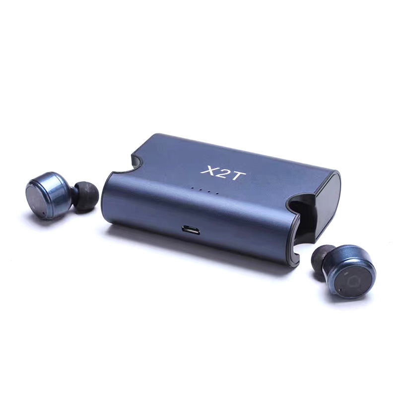 HIGE/X2T无线运动蓝牙耳机+充电仓双耳入耳式立体声+防水防汗 适用于苹果安卓通用 红色