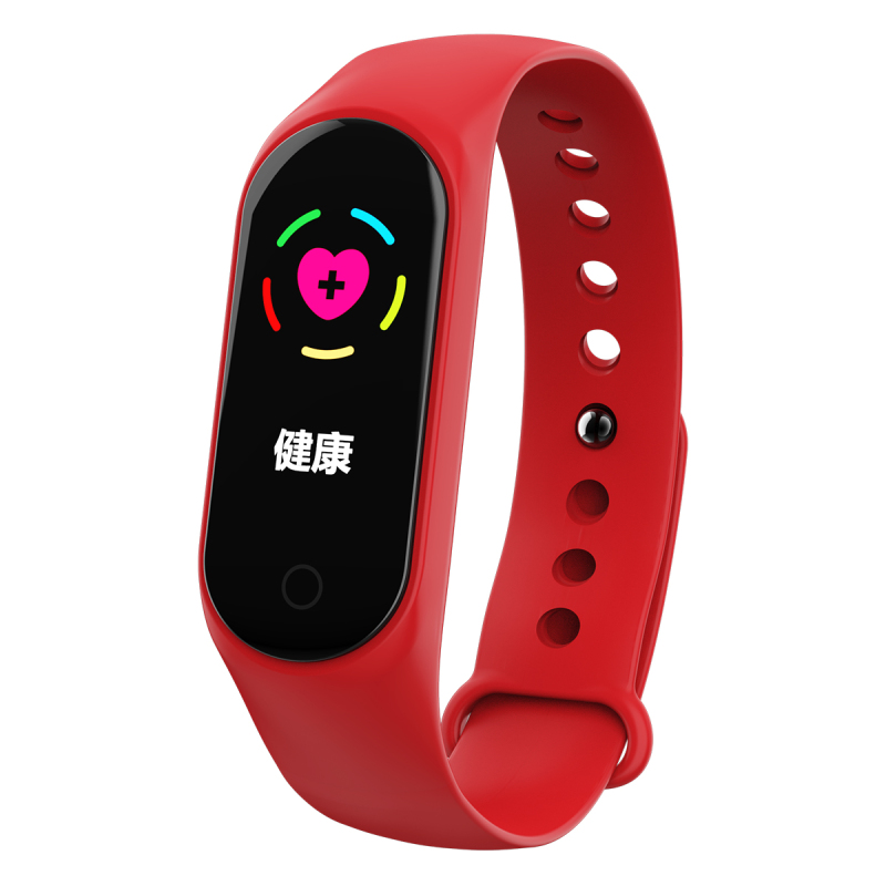 HIGE/苹果安卓无线蓝牙智能手表 24小时血压心率监测 户外运动防水款 来电信息提醒 红色