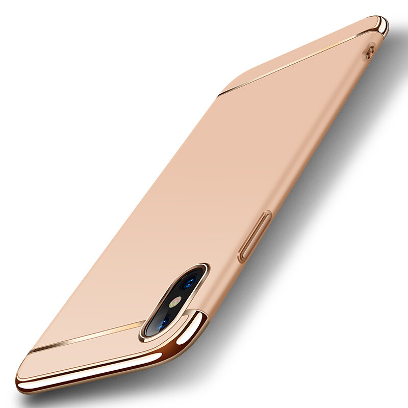 HIGE/苹果X系列手机壳 iphoneXS Max超薄透明全包硅胶软壳 苹果XS/5.8英寸 气囊防摔款-透明
