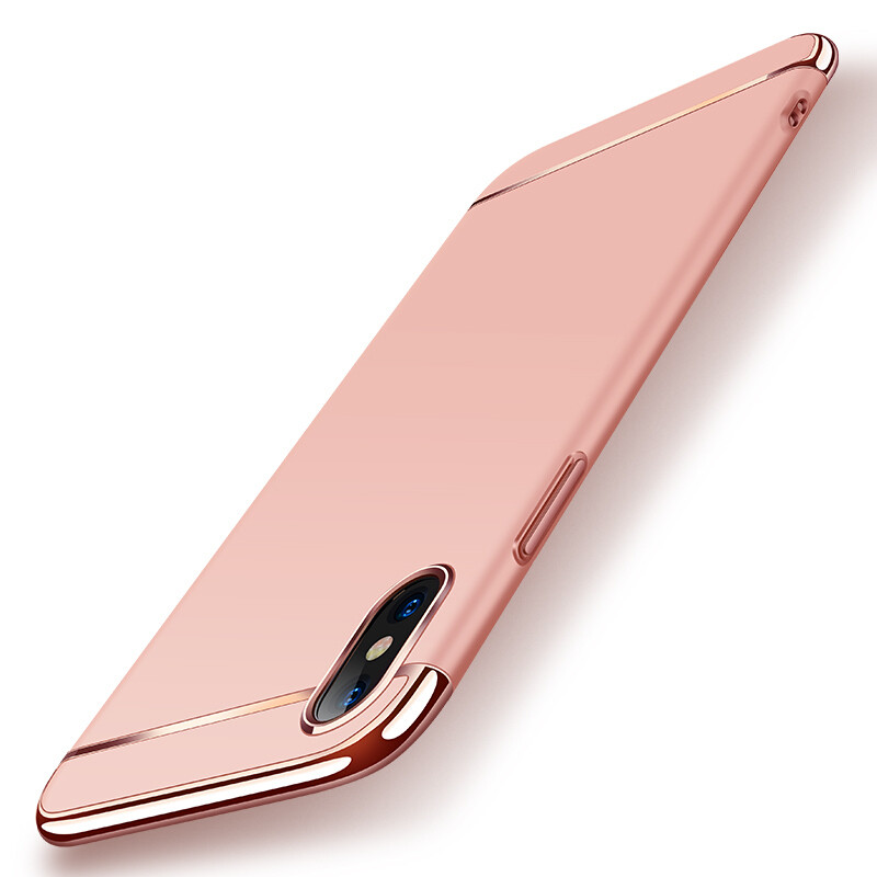 HIGE/苹果X系列手机壳 iphoneXS Max超薄透明全包硅胶软壳 苹果XS Max/6.5英寸 气囊防摔款-透明