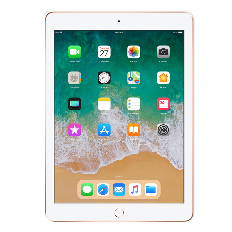Apple/2018新款苹果ipad 平板电脑 海外版 9.7英寸 苹果平板电脑 4G插卡版 32GB 金色