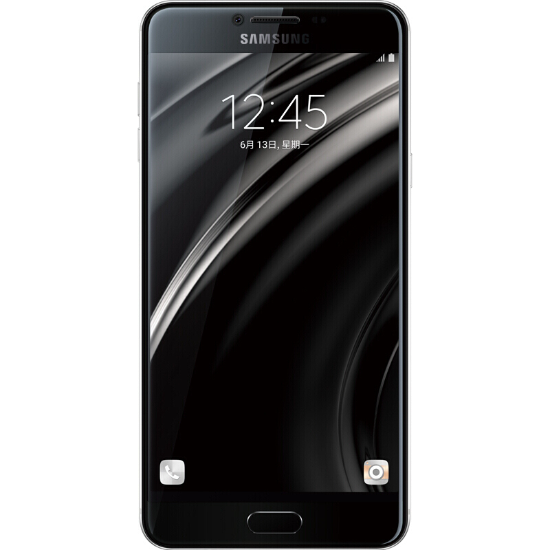 SAMSUNG/三星 Galaxy C7 智能手机 移动联通电信4G 双卡双待拍照美颜手机（4G+32G）烟雨灰