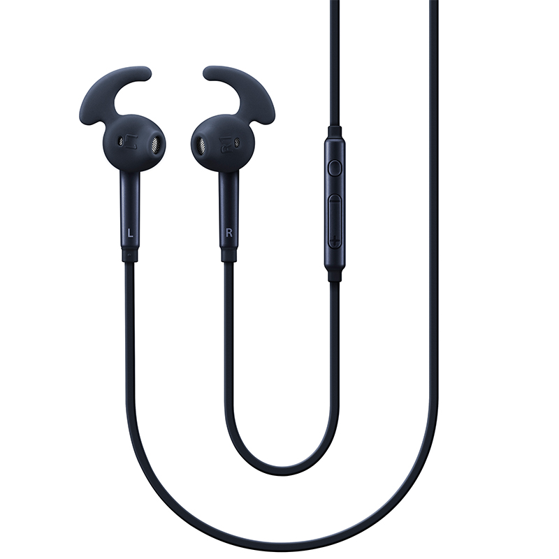 SAMSUNG/三星EG920运动耳机 智能降噪入耳式立体声线控音乐耳机 雅墨黑