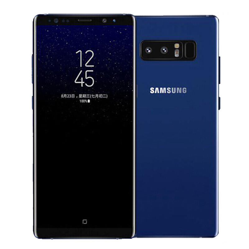 SAMSUNG/三星note8智能手机 港版无发票 双卡双待 移动联通电信4G全网通手机 6GB+64GB 星河蓝