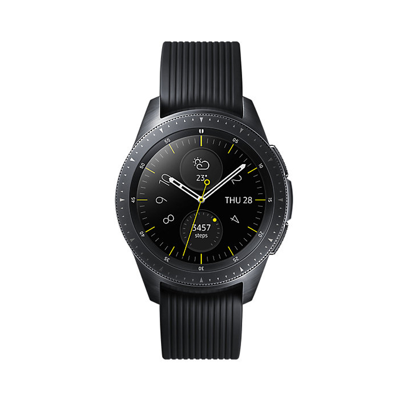 SAMSUNG/三星Galaxy Watch智能手表 2018新款【海外版】运动监测 蓝牙通话智能手表 42mm 黑色