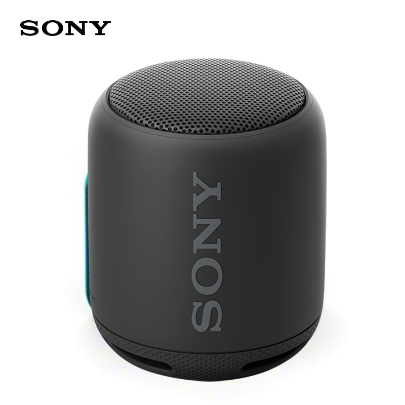 SONY/索尼SRS-XB10无线蓝牙音响 支持NFC 迷你便携 IPX5防水设计 重低音蓝牙音箱 黑色
