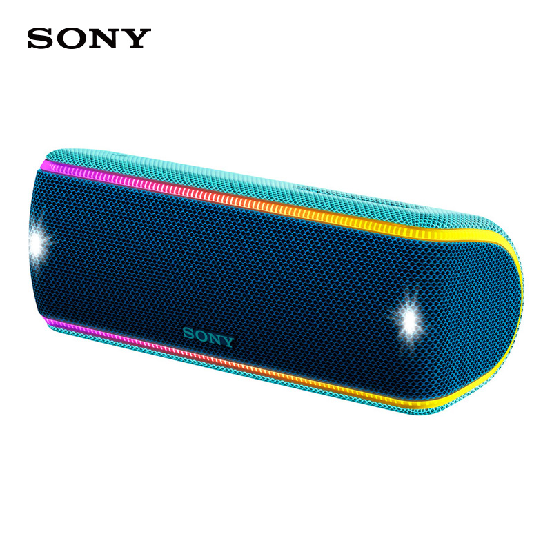 SONY/索尼SRS-XB31无线蓝牙音响 Live Sound三维音效 防水设计 澎湃低音立体声蓝牙音箱 渐变蓝