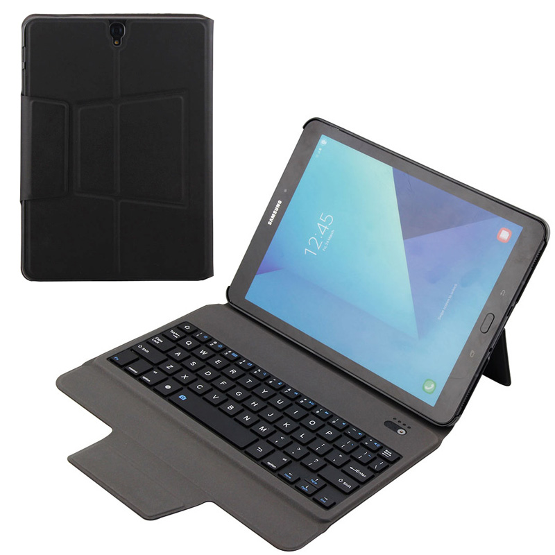 HIGE/无线蓝牙键盘 三星Galaxy Tab S3平板电脑键盘+保护套一体 适用三星 Tab S3 9.7英寸 黑色