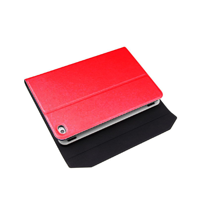 HIGE/纤薄铝合金无线蓝牙键盘带保护套皮套 适用苹果iPad mini2/3/4 中国红 ipad mini 2/3