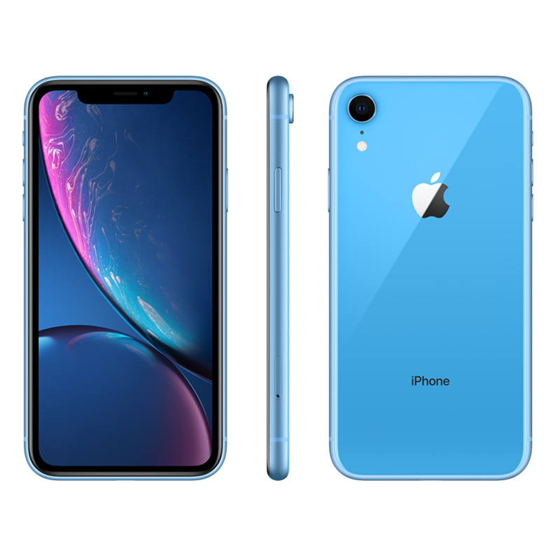 Apple/苹果XR手机 全网通4G智能手机 双卡双待 全面屏游戏手机 港版iphoneXR 256GB 蓝色
