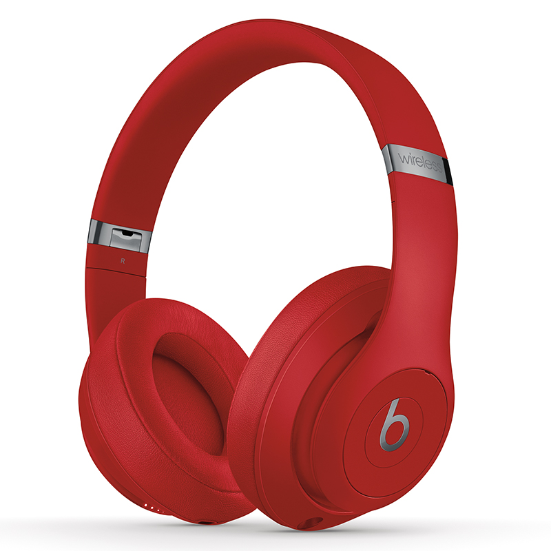 BEATS/Beats Studio3 Wireless 头戴式录音师无线3代蓝牙耳机 游戏耳机 含麦克风 红色