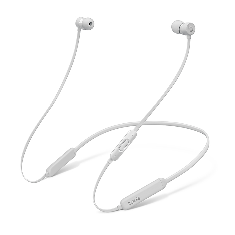 BEATS/Beats X无线运动蓝牙耳机 入耳式耳机 重低音 手机耳机 游戏耳机带麦可通话 适用于苹果安卓通用 丝缎银