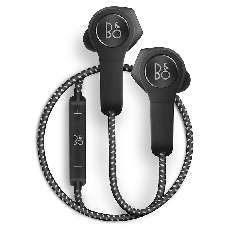 B&O/B&O PLAY beoplay H5 磁吸无线蓝牙运动耳机 入耳式音乐手机耳机 持久续航 舒适佩戴 黑色