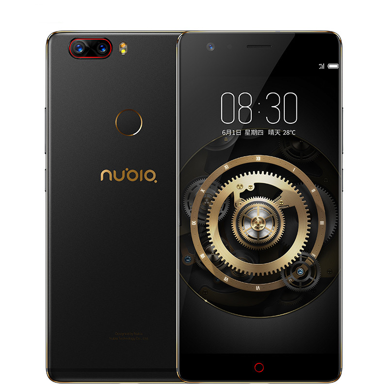 nubia/努比亚Z17全面屏无边框手机 全网通4G智能手机 双卡双待游戏拍照手机 6GB+128GB 黑金色