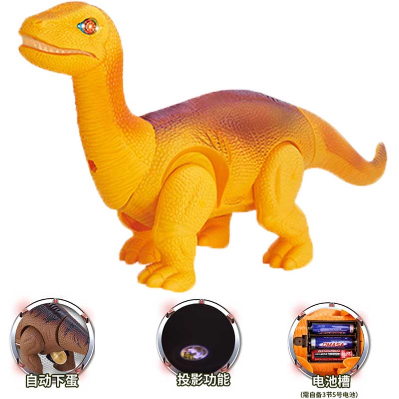 仿真电动恐龙玩具 发光电动恐龙电动下蛋恐龙模型玩具鼠龙