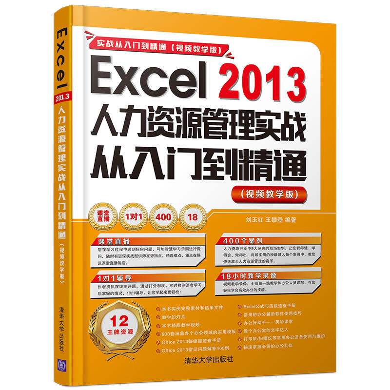 【正版二手】Excel 2013 人力资源管理实战从入门到精通 (视频教学版)