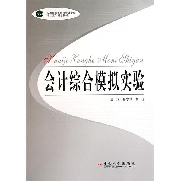 [正版二手]会计综合模拟实验