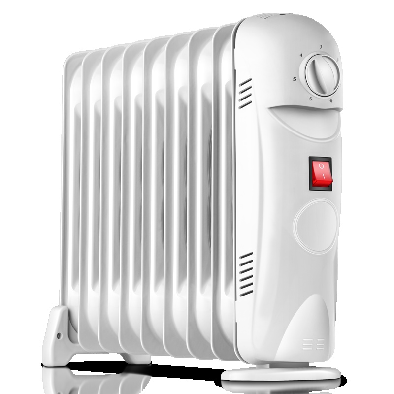 辰佳 (Changer)9片 1000W 迷你电热油汀取暖器家用小型电暖器办公室节能静音电暖气C28-9