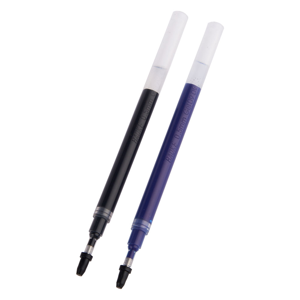 宝克(baoke)中性笔芯PS1930超大容量办公签字笔芯 走珠笔芯墨水0.5mm替芯