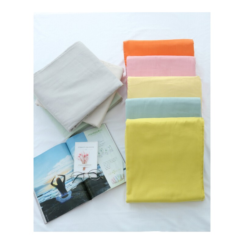 加厚磨毛棉床单单件磨绒被单棉床笠床套单品素1.5米1.8