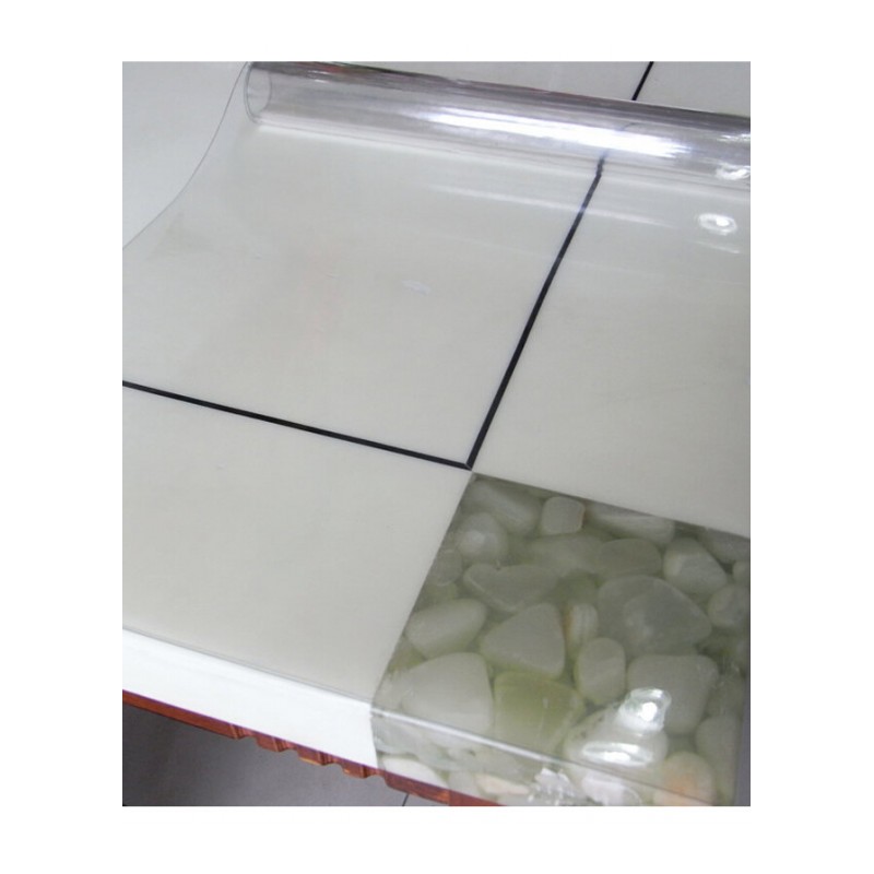 PVC桌布透明桌垫塑胶软玻璃水晶垫板磨砂防水烫台布方形圆形定做