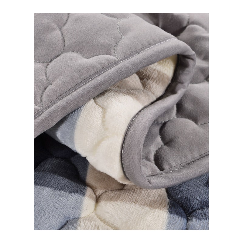 冬季法兰绒毛毯防滑加厚床单加绒双人双层铺床毯子学生宿舍法莱绒