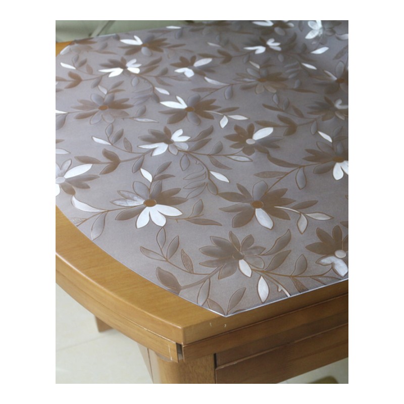 PVC桌布水晶板胶垫透明桌垫塑料桌布软玻璃餐桌布艺茶几桌布防水