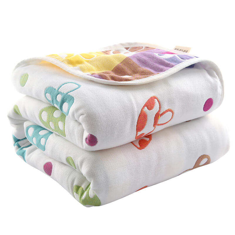 六层纱布毛巾被子单人双人加厚盖毯空被毛巾毯婴儿童毛毯春夏季