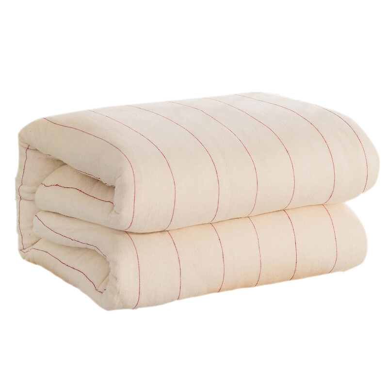棉絮棉被褥床垫床褥纯棉花褥子双人1.8m单人1.5学生1.2米全棉垫被