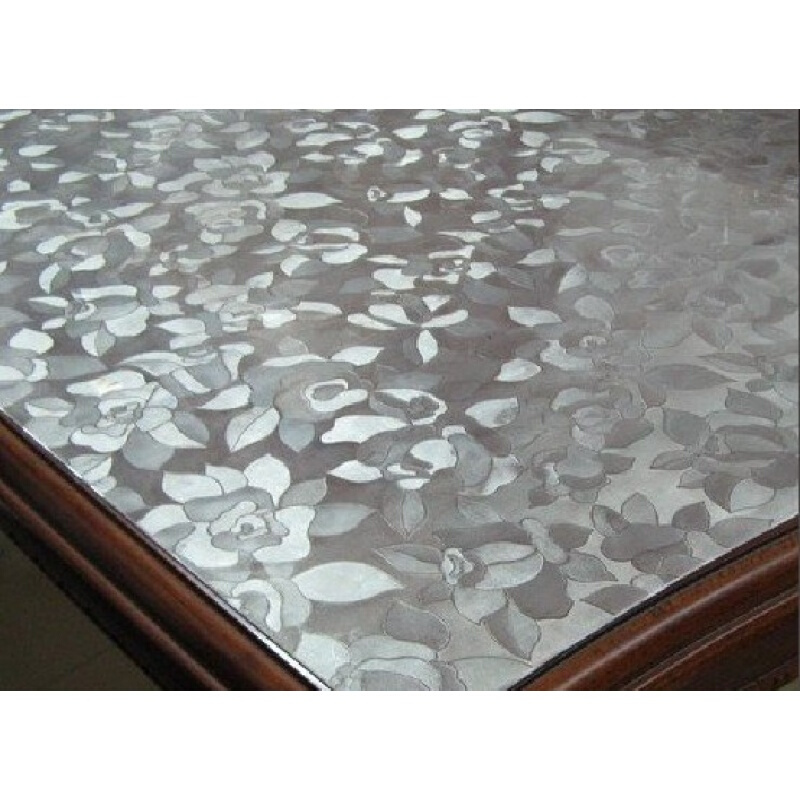 软质玻璃批量透明桌布水晶板整卷价PVC桌布磨砂加厚防水防烫