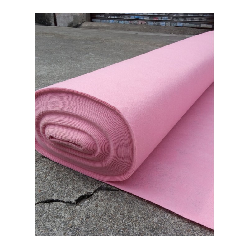 粉红色地毯结婚粉色活动地毯婚庆用品布置一次性地毯粉色地毯粉红色[一次性耐磨款硬质][约2.5毫米]