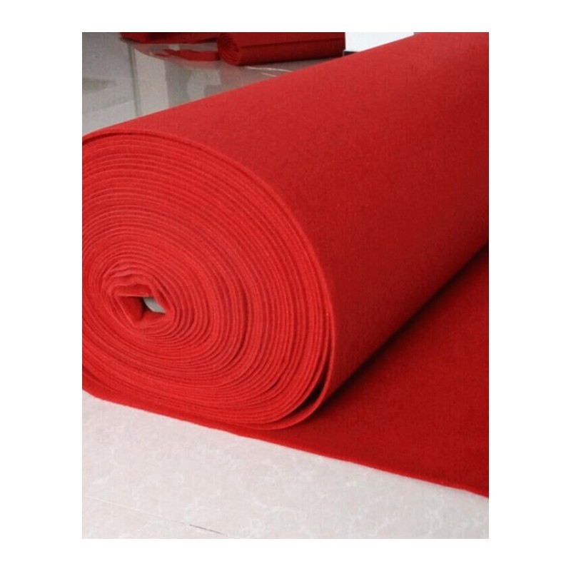 红色地毯反复长期会展加厚红色舞台婚庆开业楼梯卧室庆典