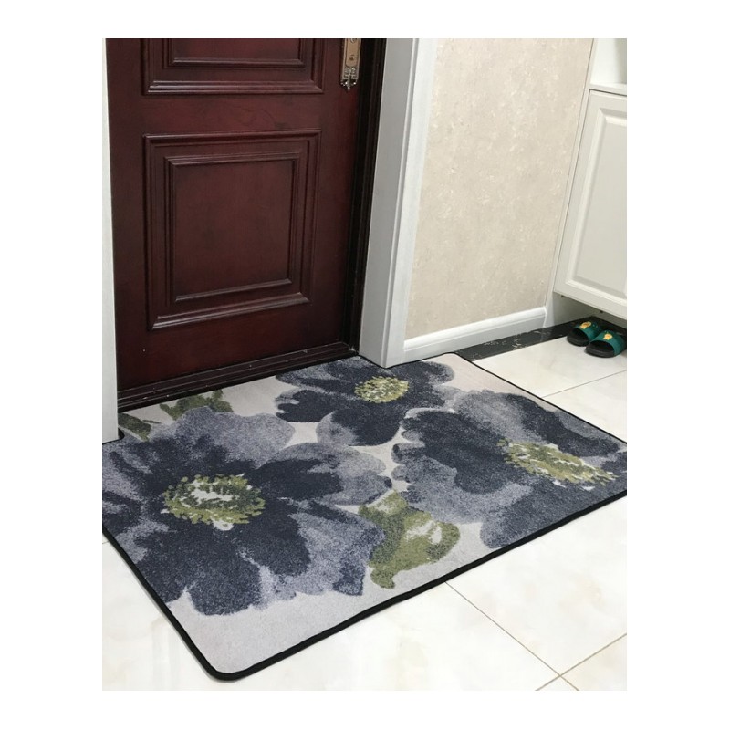 北欧式地毯地垫垫进入户口厅吸水防滑蹭脚垫客厅垫子定制