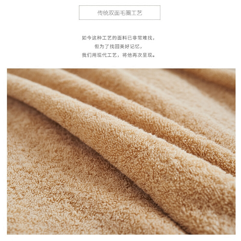 夏季毛巾被纯棉双人加大双面毛圈空被休闲毯床单全棉毛巾被老式米白色200cmx230cm
