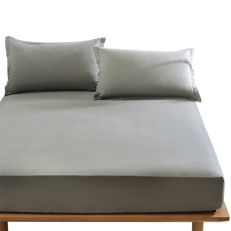 纯棉床笠单件床罩全棉床垫套保护套防尘罩1.5/1.8m床单防滑