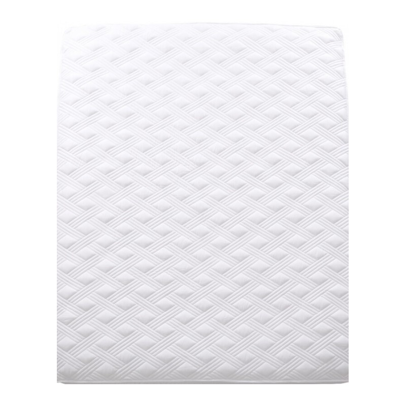 小井家全棉床垫套保护罩1.5M1.8米床纯棉加厚防滑立体床褥白色(升级款床垫保护套)
