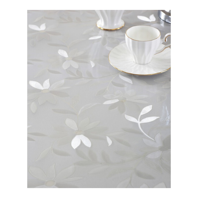 pvc软玻璃彩色圆桌桌布垫家用圆形桌垫餐桌布
