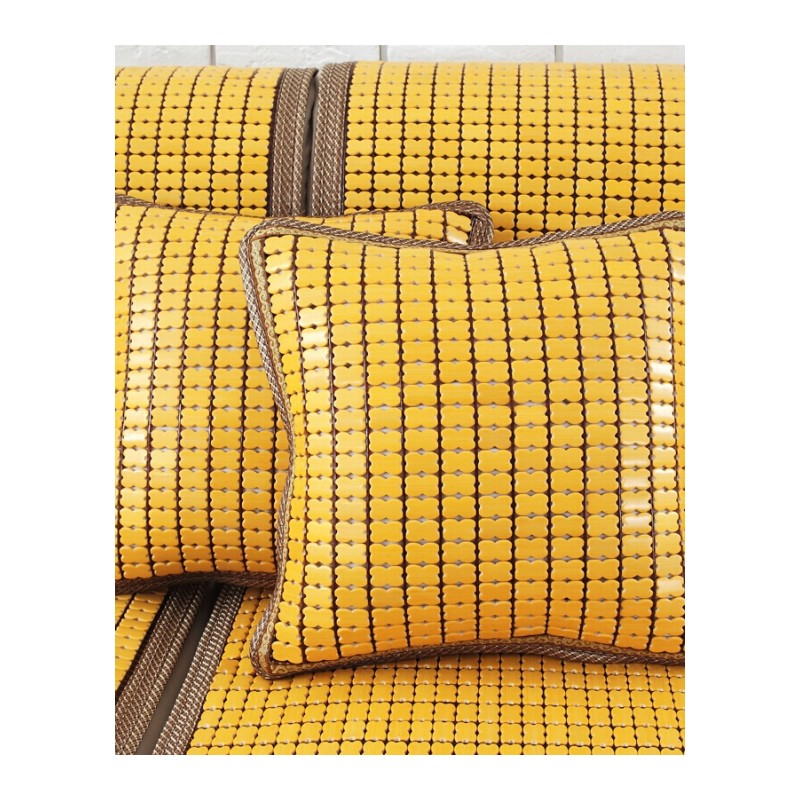 夏季麻将凉席竹席靠背垫沙垫夏天抱枕套不含芯靠垫套长方形大号