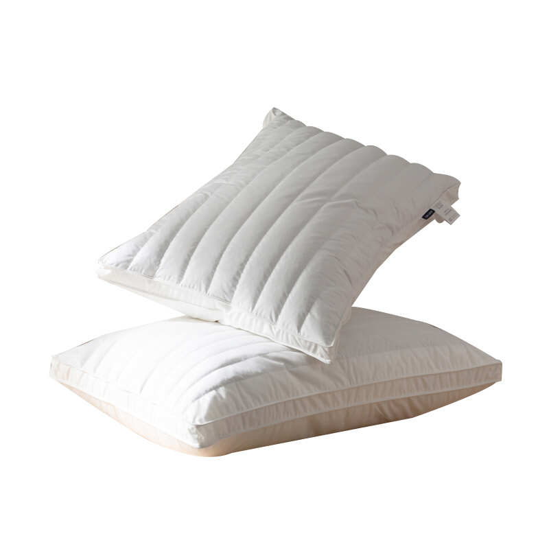 棉决明子羽丝绒枕头荞麦枕芯护颈椎枕酒店单人学生枕