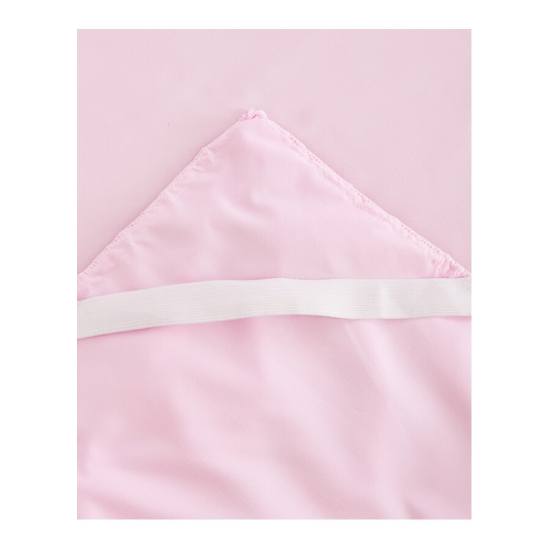 公主风床裙四件套色粉色被套少女床单双人床上用品1.51.8米2m浅绿色绿萝床裙式