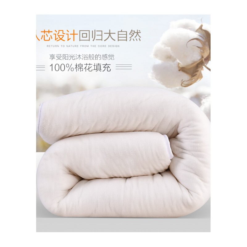 新疆棉花被棉絮被芯纯棉花棉胎单人床垫垫被儿童棉被被子冬被全棉