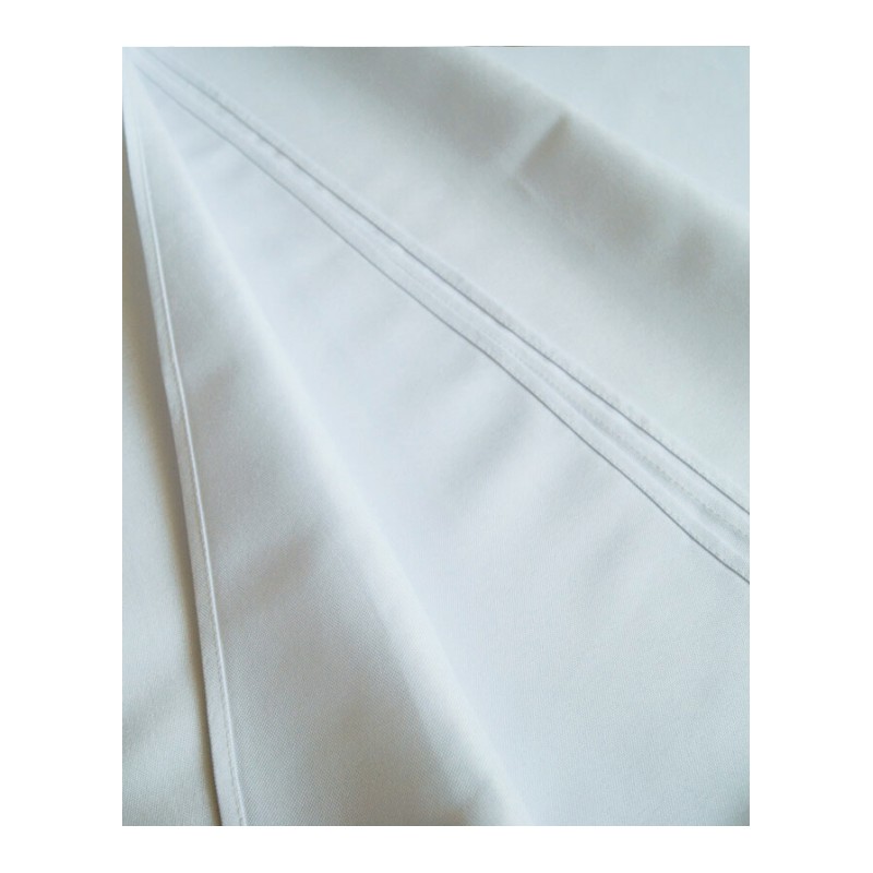 白色桌布布艺圆形长方形台布酒店餐厅饭店圆桌纯色背景布定制纯白色