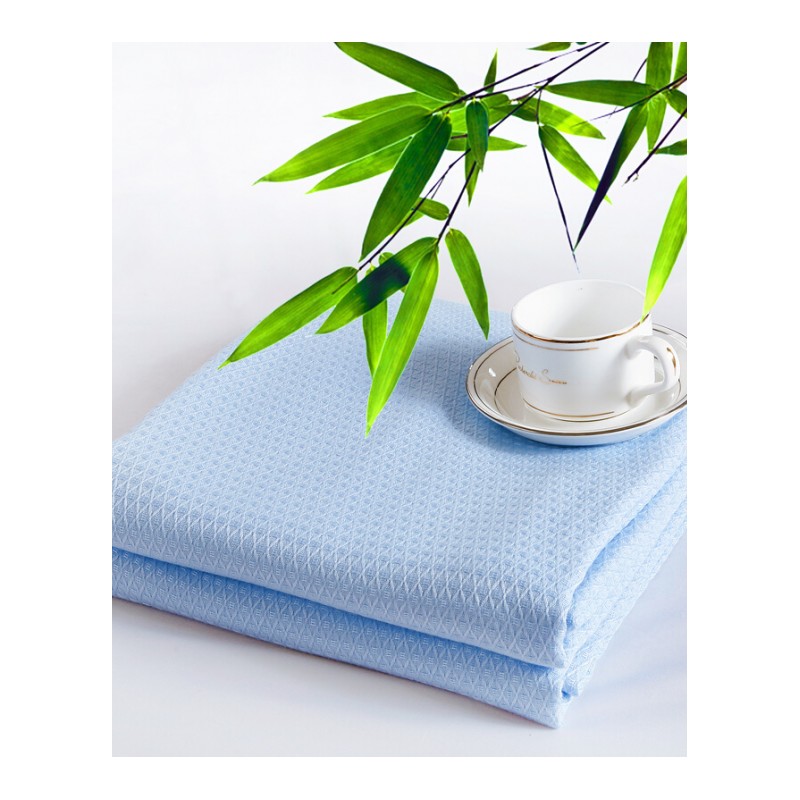 竹浆纤维毛巾被纯棉双人夏凉毯毛毯夏季儿童空毯单人薄毯子