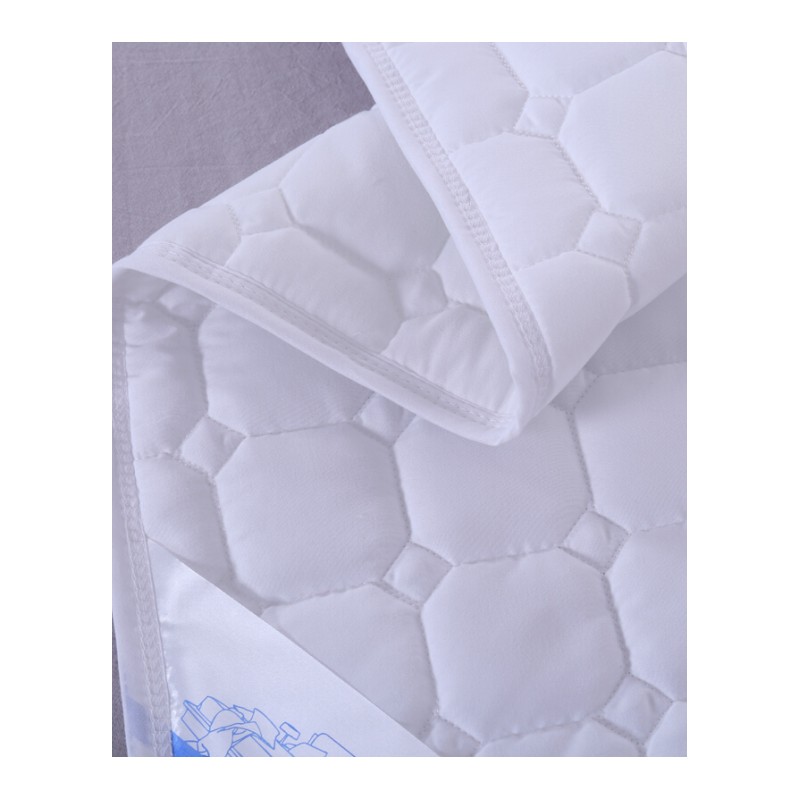 恩床垫保护垫可水洗防滑床护罩1.5m/1.8m床褥子薄酒店可定做爱心-白色[升级款]200*220cm(适用于2*2.2
