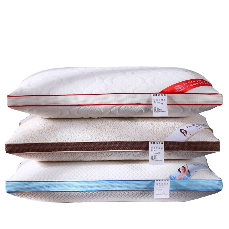 枕头枕芯护颈枕一对装单人家用助睡眠羽绒整头枕芯枕头芯