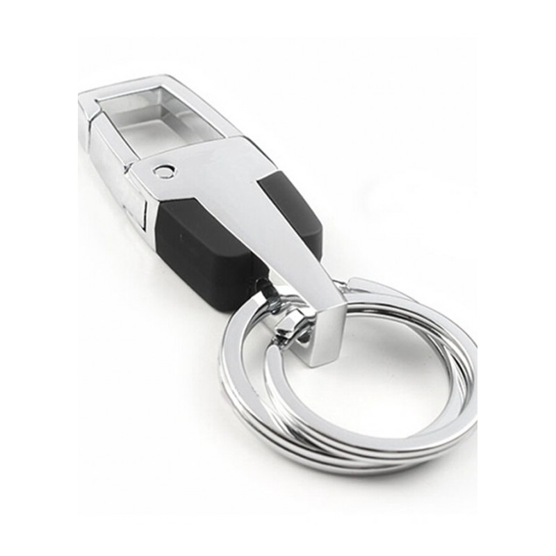 适用于新款金属钥匙扣 时尚男士汽车腰挂扣 商务礼品挂件 定制LOGO 美大
