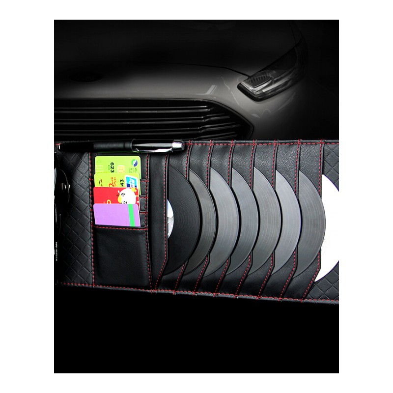 适用于雷克萨斯ES300hES200汽车载cd夹纸巾包盒车用光盘碟片收纳袋卡夹