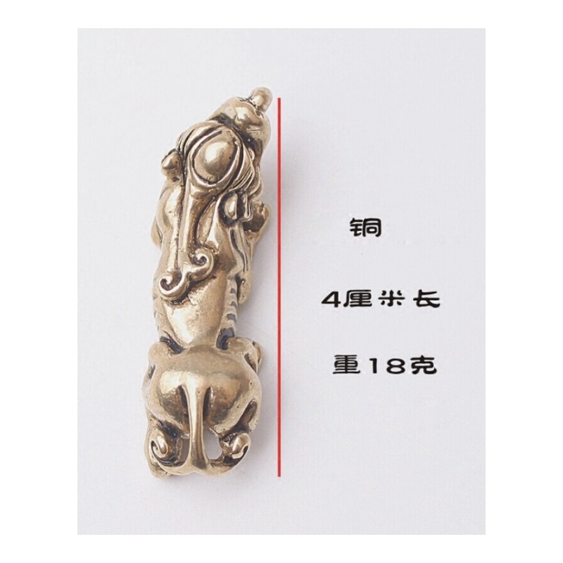 适用于中国风铜饰铜钥匙扣坠钥匙圈小礼品黄铜挂件