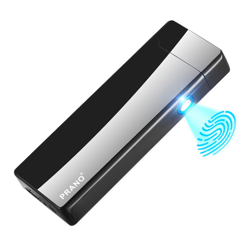 双电弧打火机充电创意防风个性USB电子点烟器定制可入烟盒送男友