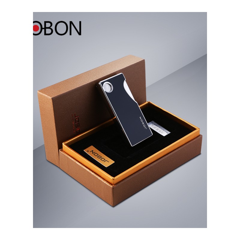 jobon中邦USB充电打火机超薄个性定制刻字创意电子点烟器男士